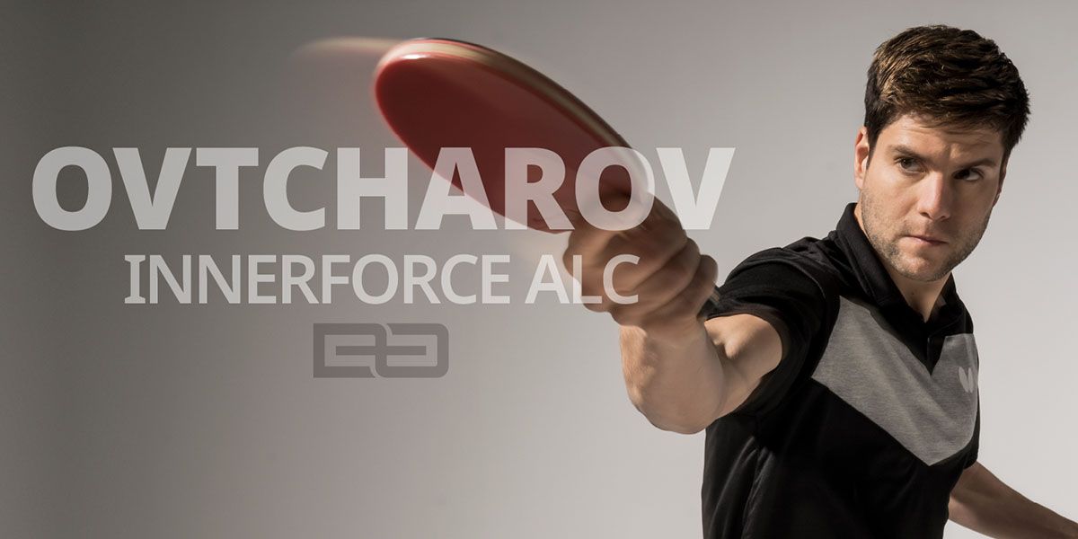 Ovtcharov Innerforce ALC, developed in close cooperation with the superstar of team Germany Dimitrij Ovtcharov, features a thicker and slightly larger blade compared to Innerforce Layer ALC. 